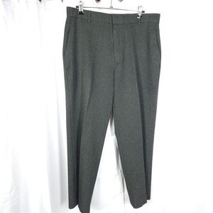 VTG Levis Action Slacks Mens 36x30 Gray Grey Flat Front High Rise Dress Pants